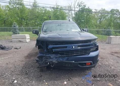 2021 Chevrolet Silverado 1500 4Wd Short Bed Rst z USA, uszkodzony, nr VIN 1GCUYEED6MZ194599